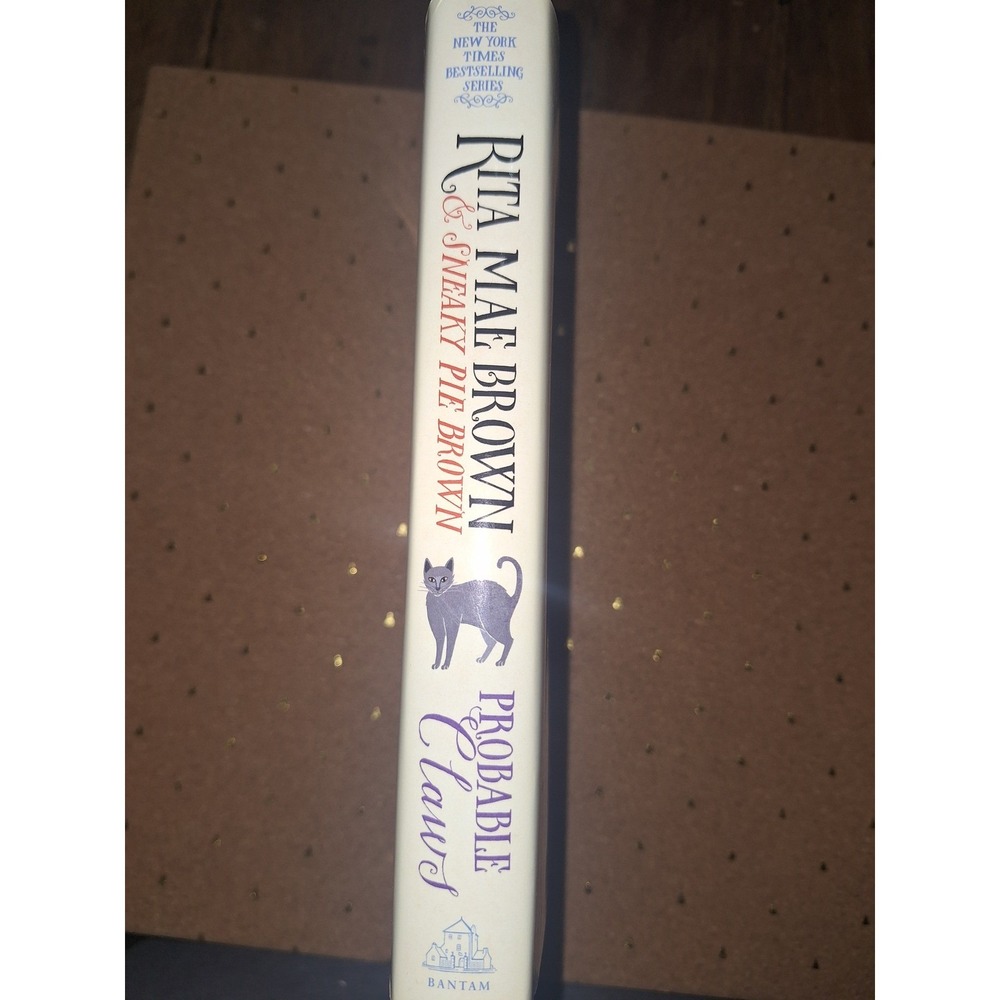Probable Claws Rita Mae Brown Sneaky Pie Brown Mrs Murphy Mystery Hardcover 2018 - Picture 8 of 9